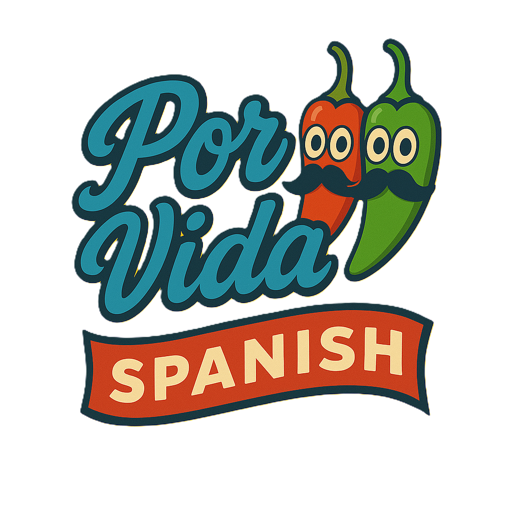 Por Vida Spanish Logo